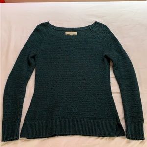Blue woolen sweater